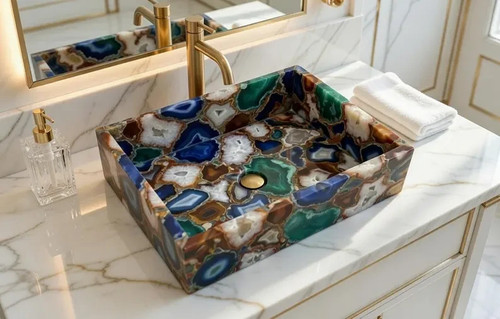 Lavandino bagno multi agata - , di
