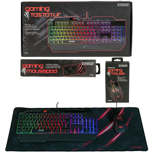 Schwaiger gaming bundle - gaming,