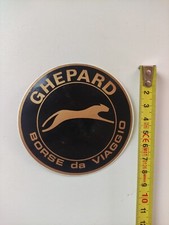 Adesivo " GHEPARD Borse da viaggio"  Vintage anni 70/ 80