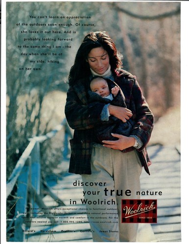 1996 woolrich magazine print - 1996,