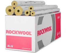 Rockwool WLG 0,035 lana di roccia isolamento tubi laminato alluminio guscio tubo