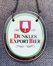 Insegna tabella targa birra Pubblicità Franziskaner  anni 70 vintage