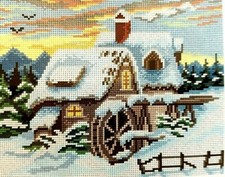 Quadro canovaccio mezzo - canovaccio, punto