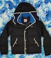 Giubbino imbottito con cappuccio Lacoste Taglia M (48) Made in France Devanlay