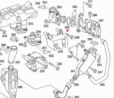 MERCEDES OM646 O-RING VALVOLA