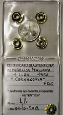 REPUBBLICA ITALIANA 1  LIRA 1956 CORNUCOPIA  FDC