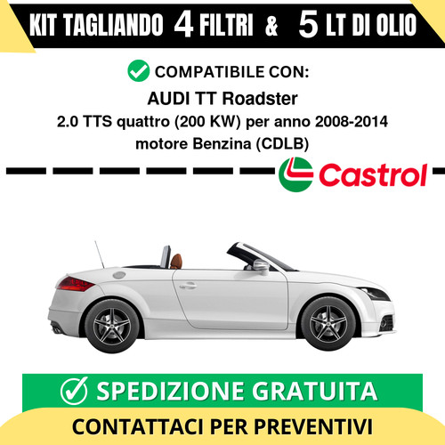Tagliando per audi roadster - tagliando,