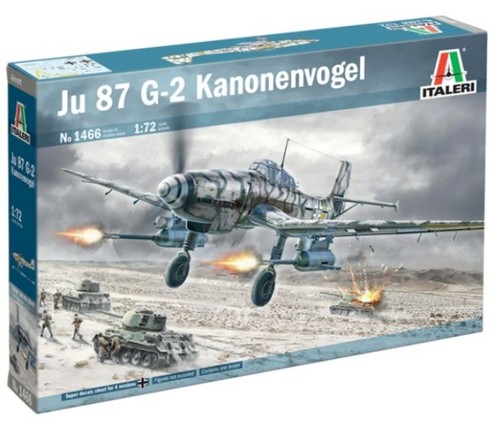 Italeri junker ju87 g2 - ju87, stuka