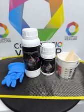 KIT RIPARAZIONI OGGETTI IN FIBRA DI CARBONIO 30X125 RESINA EPOXY 500 GR + 225 ML