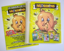 Album raccoglitore vuoto Sgorbions 2018 Topps + set quasi completo - 3 carte