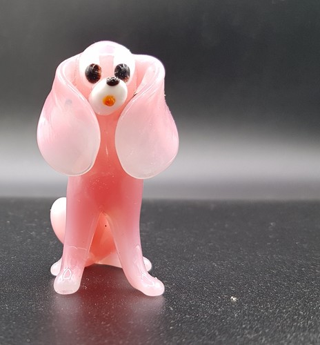 Chien verre soufflé - en,