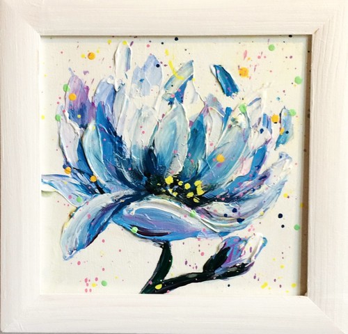 Quadro originale con - , cornice