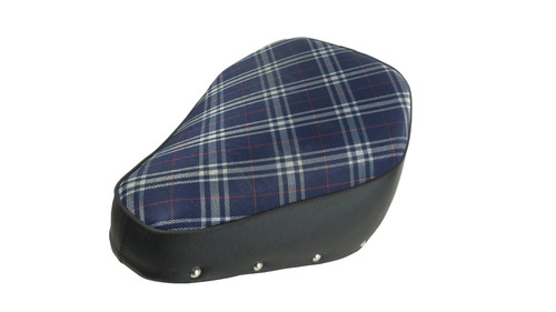 Sedile quadri blu - , per