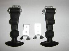 Coppia Ganci Chiusura Cofano Baule Posteriore Abarth per Fiat 500 F L R D N