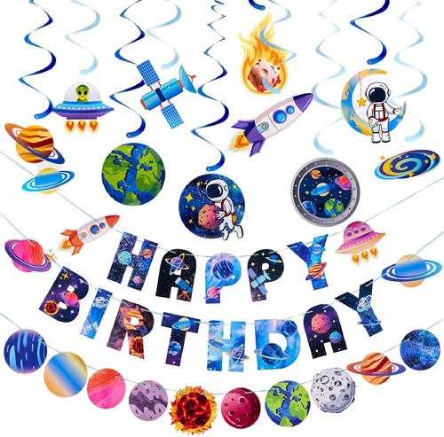 Set decorazioni compleanno - set,