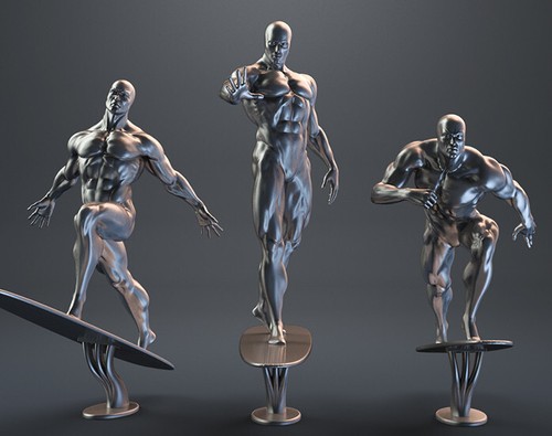 Silver surfer marvel - silver, surfer,