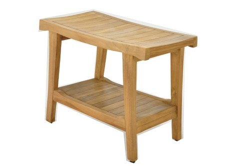 Sedile doccia milano legno - sedile,
