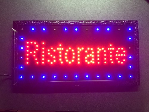 Insegna led ristorante - led, “ristorante”