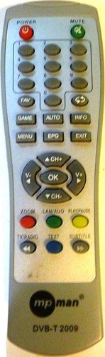Dvb 2009 mpman telecomando - dvb-t,