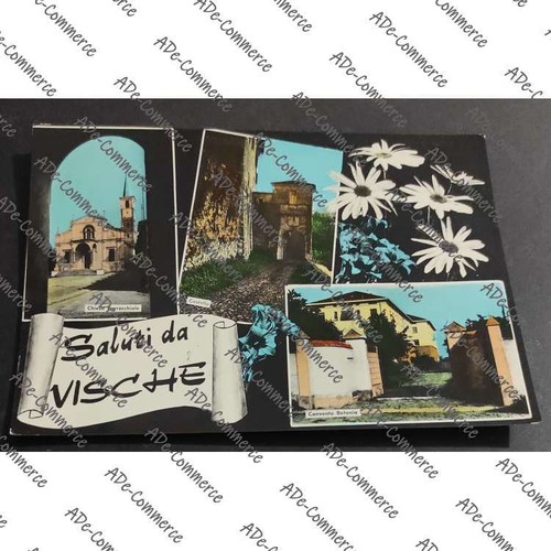 Cartolina vische chiesa - vische,