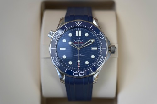 Omega seamaster diver 300m blu - omega,