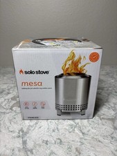 NUOVA STUFA SOLO MESA Mini pozzo del fuoco da tavolo per esterno scatola aperta (16a)