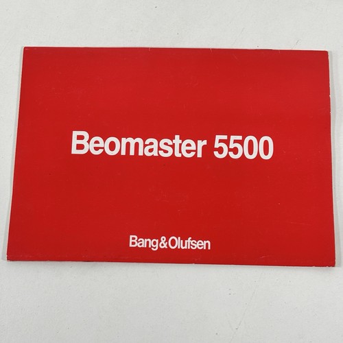 Bang olufsen beomaster 5500 - olufsen,