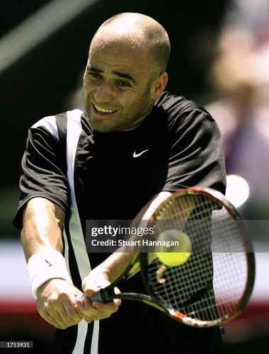 Shirt tennis nike andré - tennis,