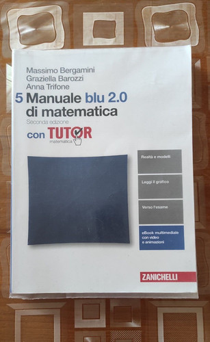 Manuale blu di matematica - blu, 2.0