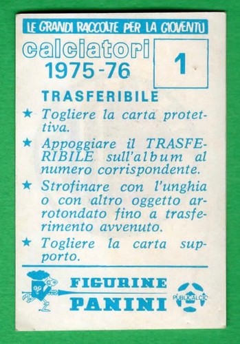 Trasferibile calciatori panini - trasferibile,