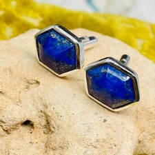 Gemelli esagonali lapislazzuli