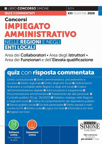 Libri concorsi impiegato - concorsi,