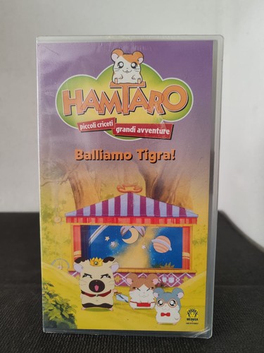 Hamtaro balliamo tigra vhs - hamtaro,