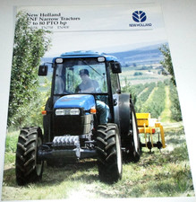New Holland TN65F TN75F TN90F Brochure vendita trattore stretto 31006530 1997 NH