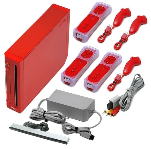 Console wii rossa 1 4 - rossa, 1-4