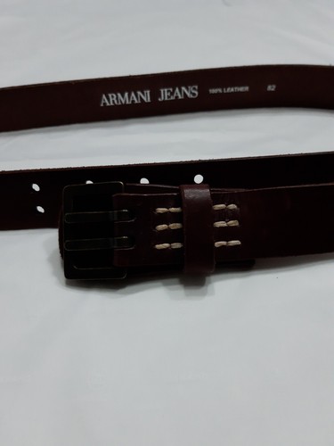 Cintura armani jeans cuoio - cintura,