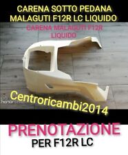 CARENA SOTTO PEDANA MALAGUTI F12 R  2007-2011 BIANCO PUNTONE F12R LIQUIDO NUOVA