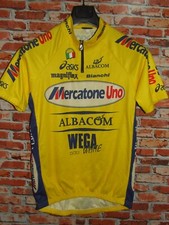 MERCATONE UNO ASICS  MAGLIA BICI CICLISMO SHIRT MAILLOT CYCLISM tg. XL