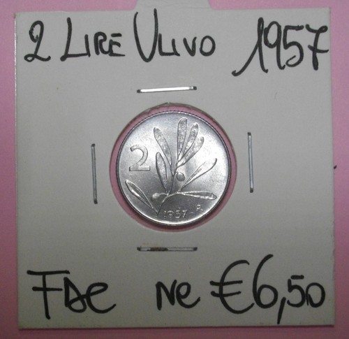 Lire ulivo 1957 fdc - 2, (2)
