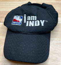 Cappello baseball uomo Indy 500 nero berretto strapback logo ricamato Indy auto corsa