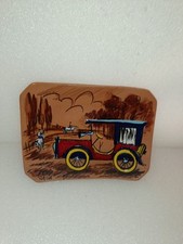 Ceramica Auto D'epoca F.Bozzola Smaltata Vintage LEGGI DESCRIZIONE
