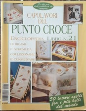 CAPOLAVORI DEL PUNTO CROCE - ENCICLOPEDIA - LIBRO N. 21