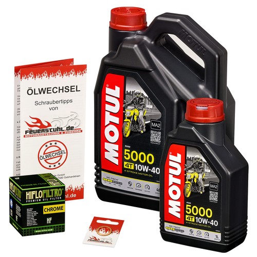 Kit filtro olio cromato yamaha - kit,