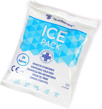 Ghiaccio Istantaneo 250G | Buste in PE 14X18 Cm | Crioterapia Professionale | Di