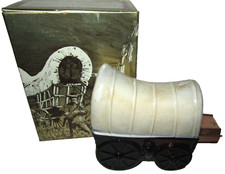 AVON Collectable Decanter COVERED WAGON /Spicy After Shave