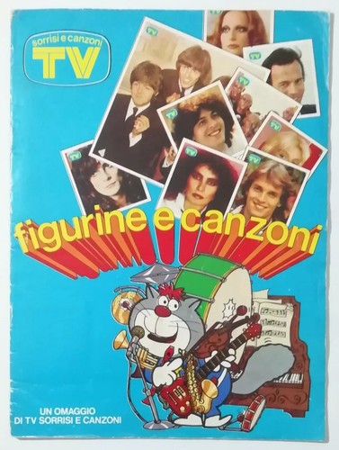 Album figurine canzoni tv - album,