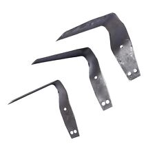 SET 3 FRESE PIATTE DA GIARDINO UNIVERSALI ZAPPA PALA RASTRELLO FOKINA ACCIAIO 65G