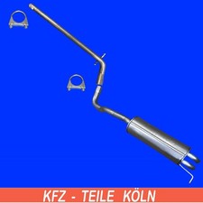 Silenziatore + tubo Skoda