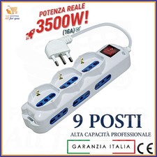 Multipresa 9 Posti 16A Alta