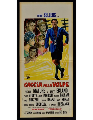 Locandina caccia alla - alla, volpe